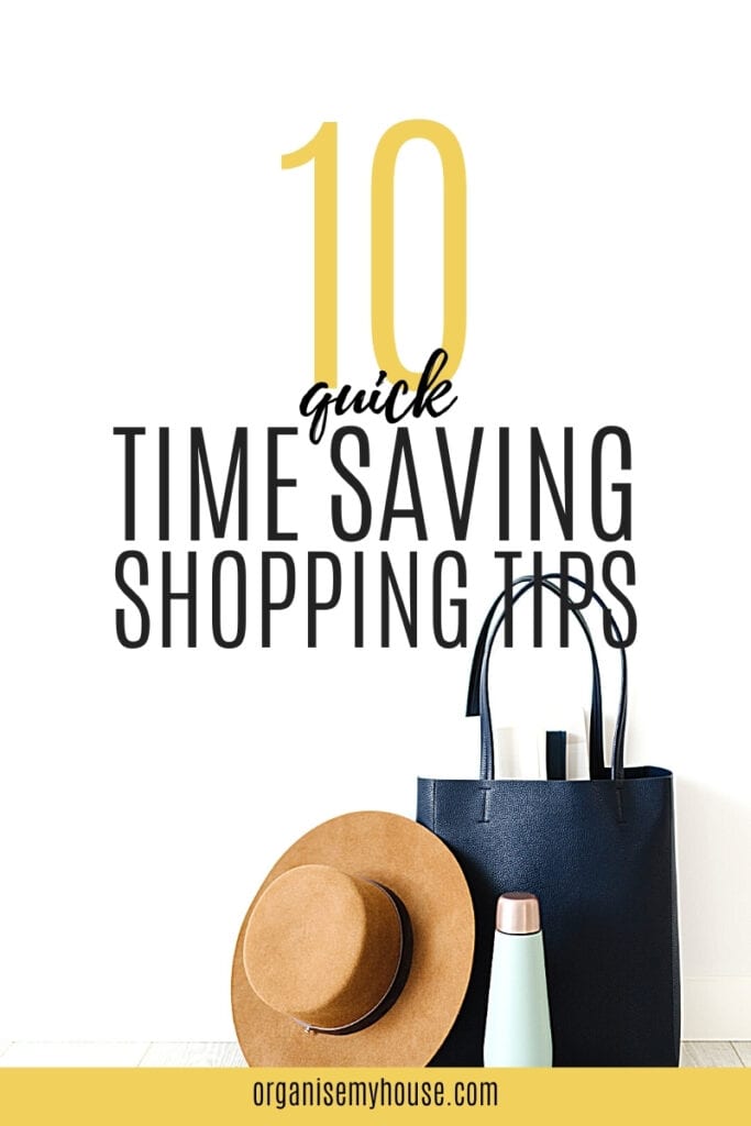 10 Quick Time Saving Tips For Shopping